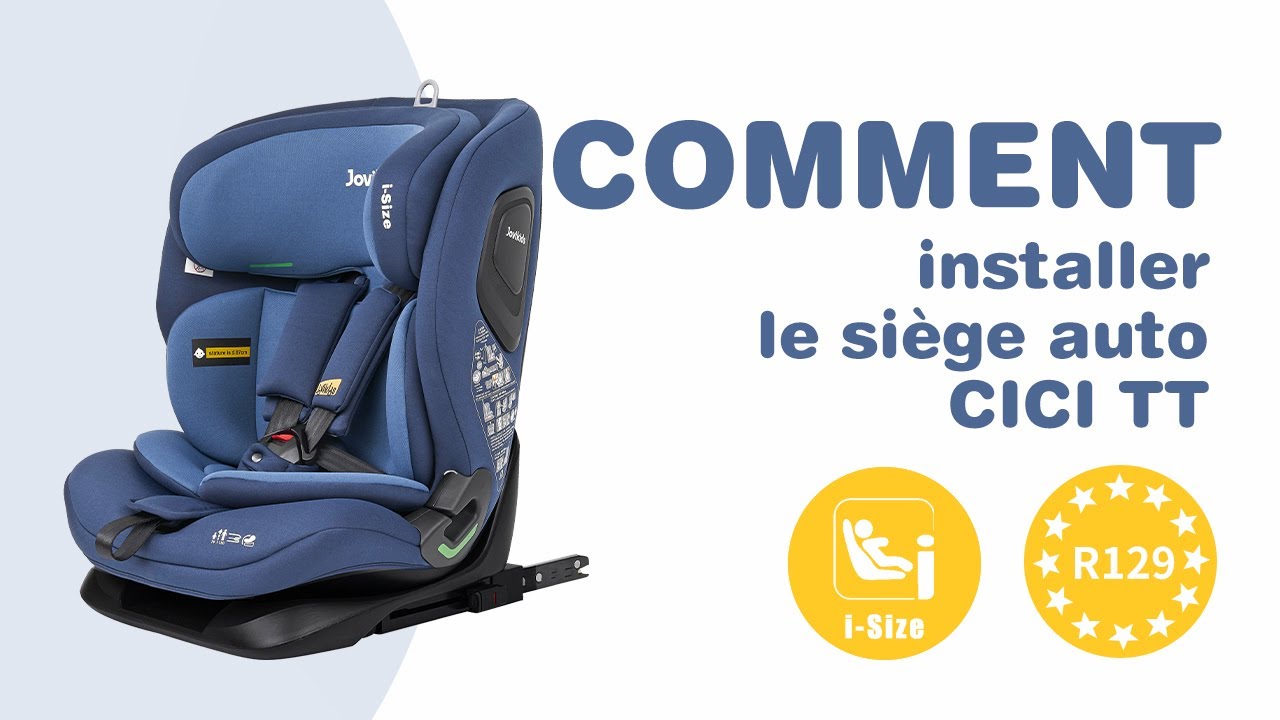 Installation d'un si&egrave;ge auto CICI TT - Installation WD010 #si&egrave;ge auto #jovikids #howto