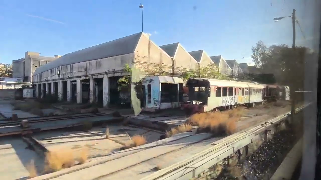 Athens Suburban Railway Rentis to Piraeus