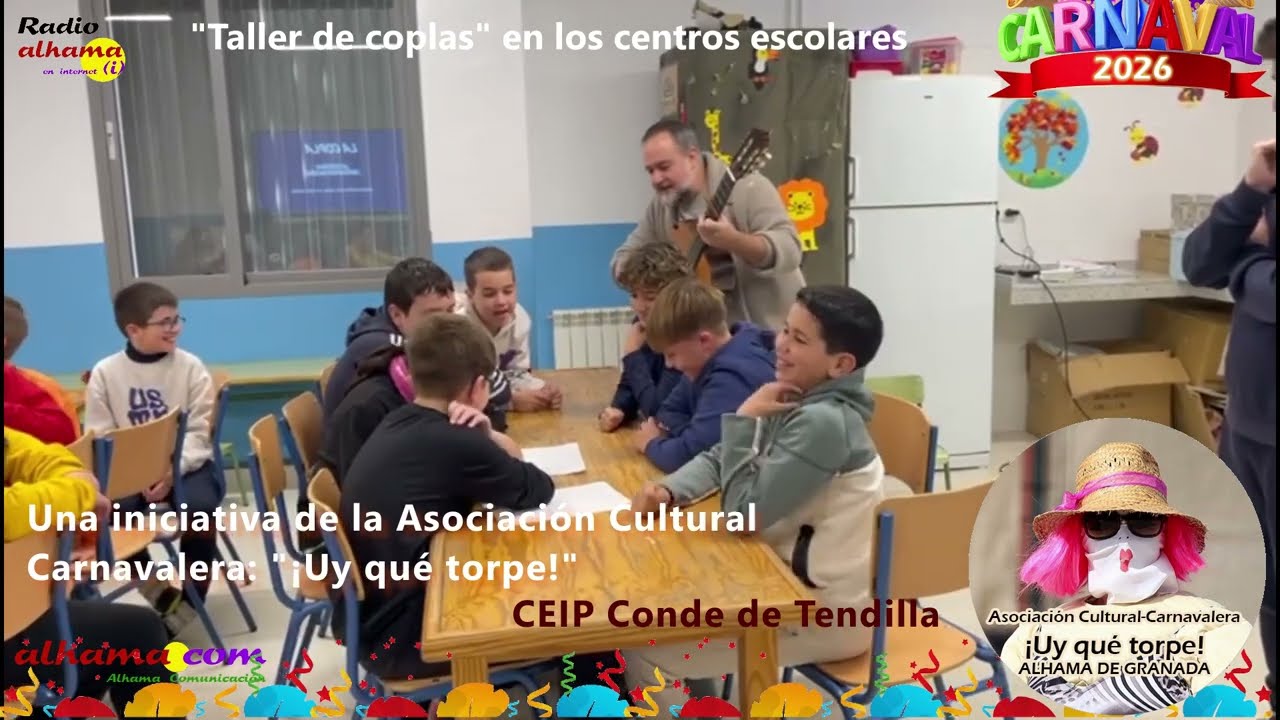 Taller de coplas, previa carnaval 2026