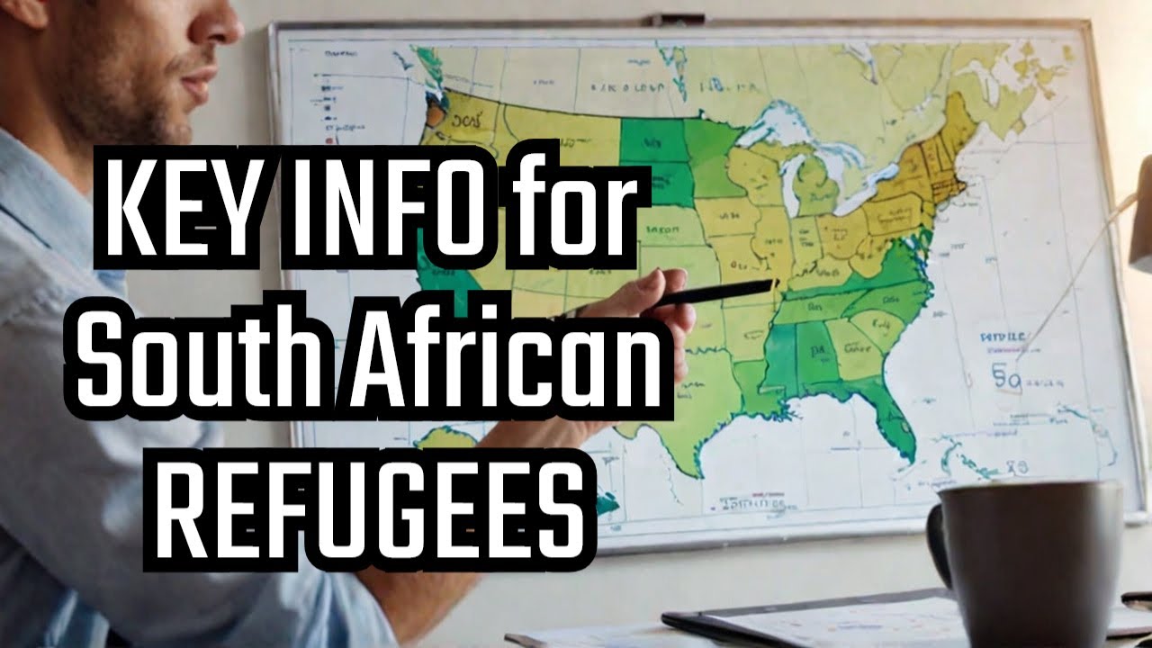 What South Africans Need To Know About US Refugee Program!