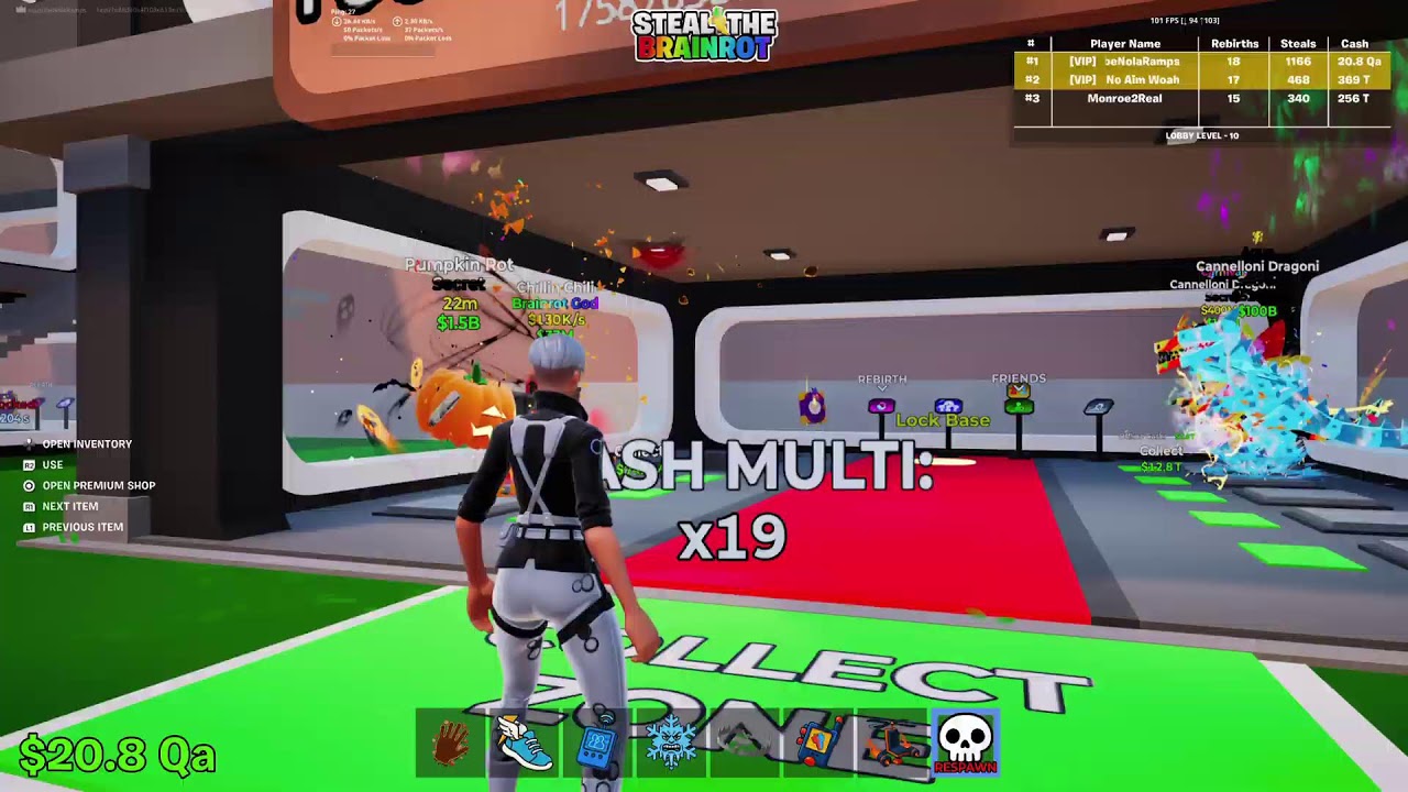 Steal a Brainrot Fortnite Trading