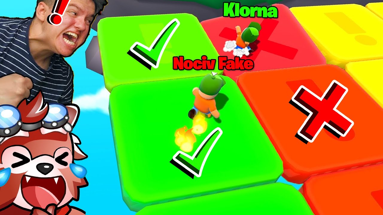 MERG DOAR IN FATA CU KLORNA IN STUMBLE GUYS SI SE INTAMPLA ASTA…