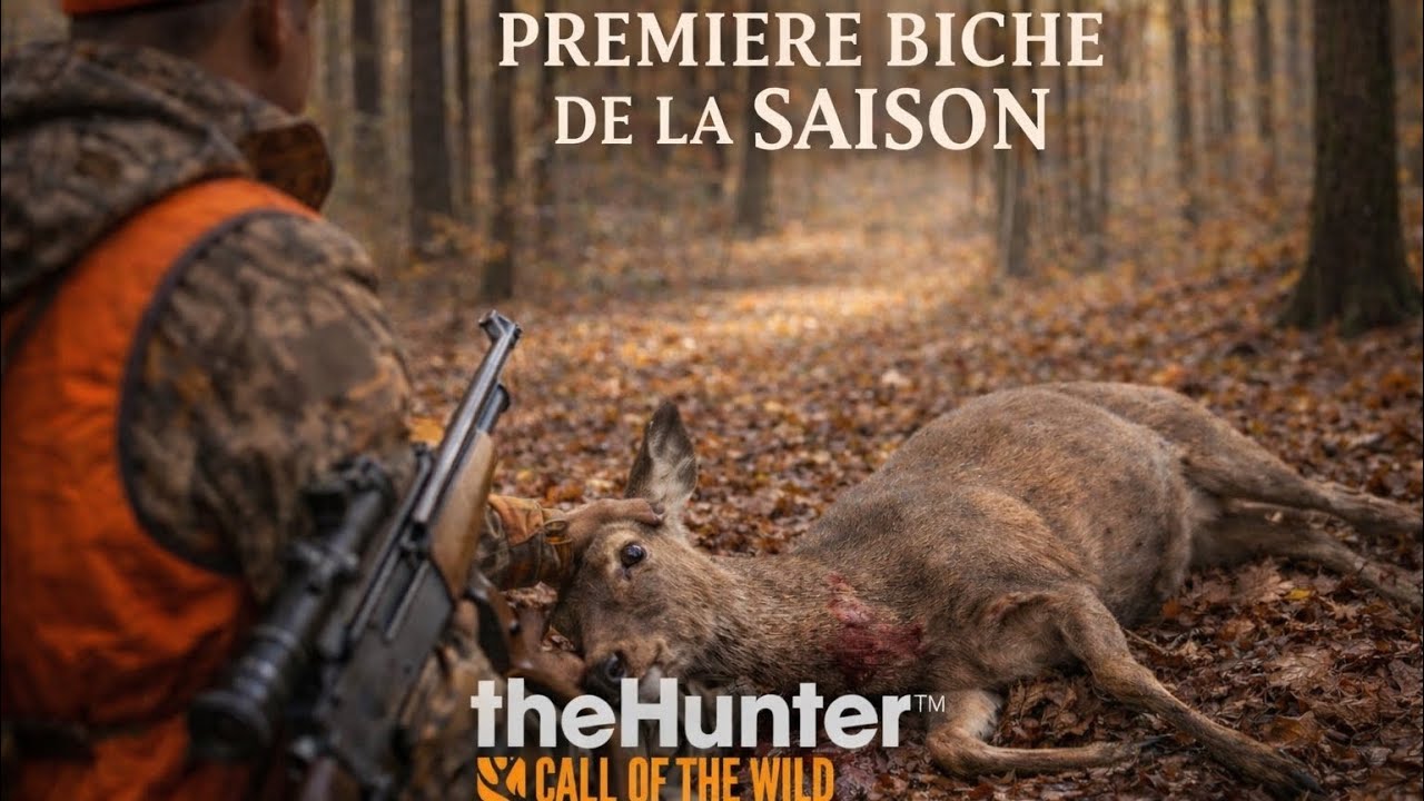 Ma premier biche en battue de la saison : the Hunter call of the wild 