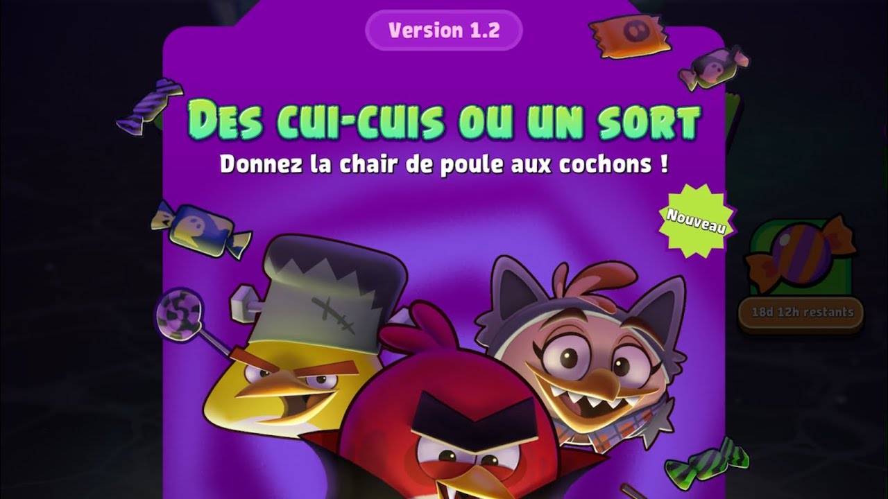 Angry Birds Bounce - Halloween (New Bird & Costume)