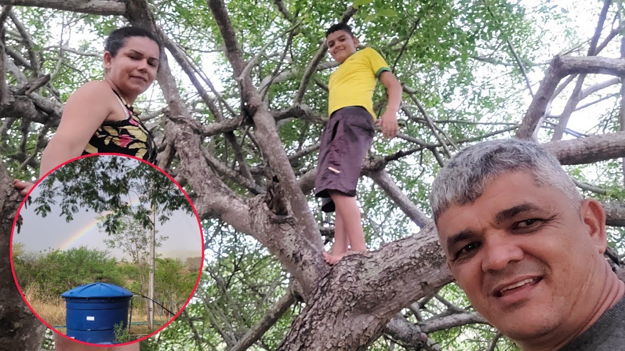 CHUVA ☔️ OLHA OQUE LÍLIA FEZ 