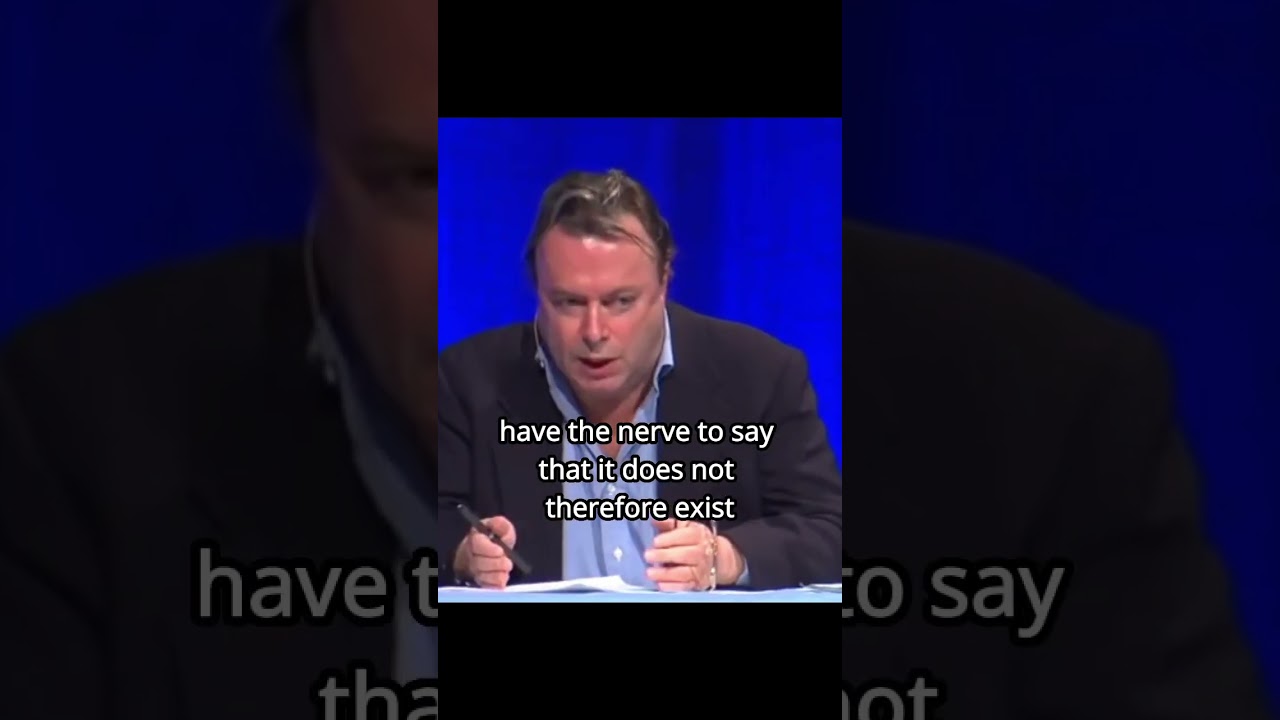 Do you believe that God does not exist? || Christopher Hitchens #debate #atheism