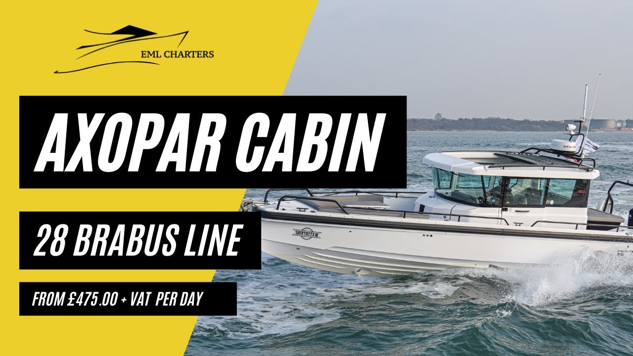 Axopar 28 Cabin Brabus Line - ‘Waterproof’