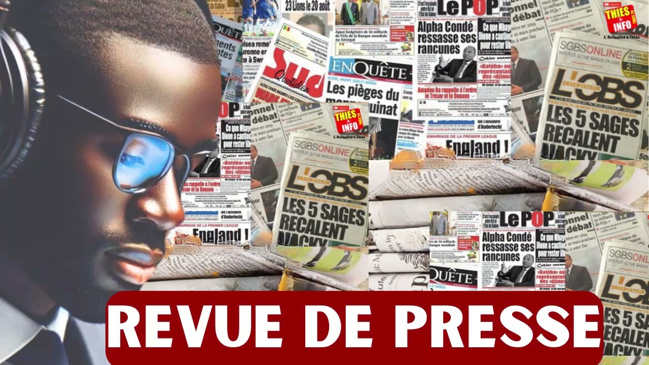 Revue de Presse Wolof S&eacute;n&eacute;gal du 22 avril 2026