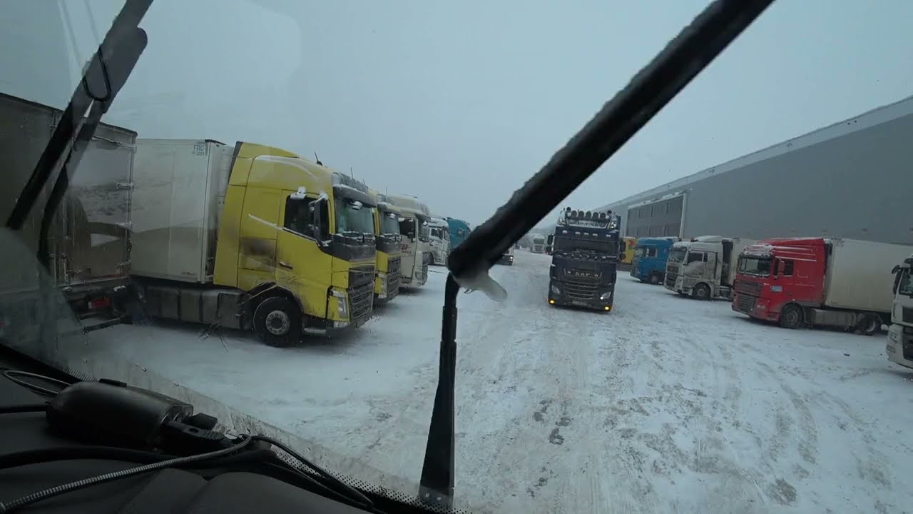 ОПЯТЬ ПОГОДА ПРОТИВ ДАЛЬНОБОЯ. РЕЙС НА ПЕРМЬ ЧАСТЬ ОДИН.