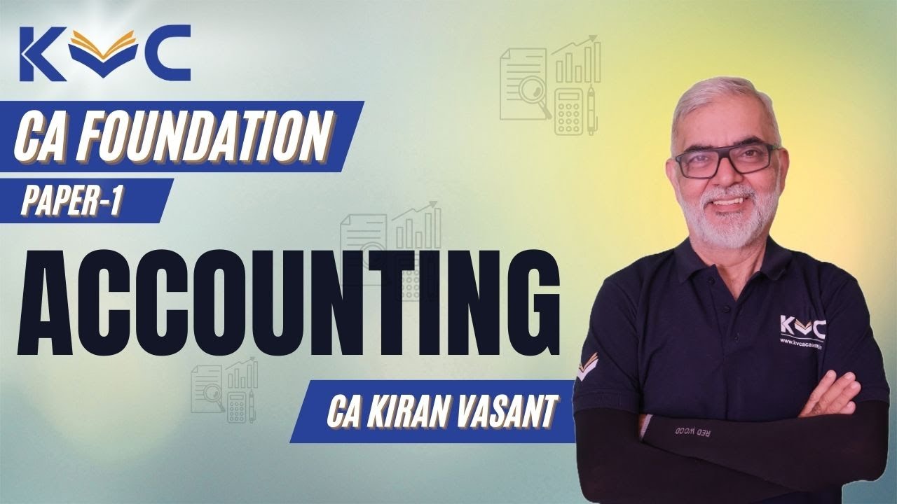CA Foundation | Company Accounts | Issue and Forfeiture of shares  | By CA Kiran Vasant | Part - 1