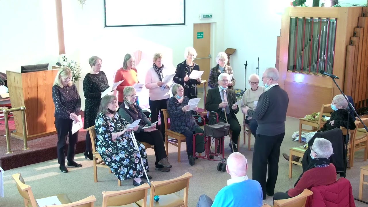 Our pop up choir sing Mary Did You Know arranged by Roger Wild 2021