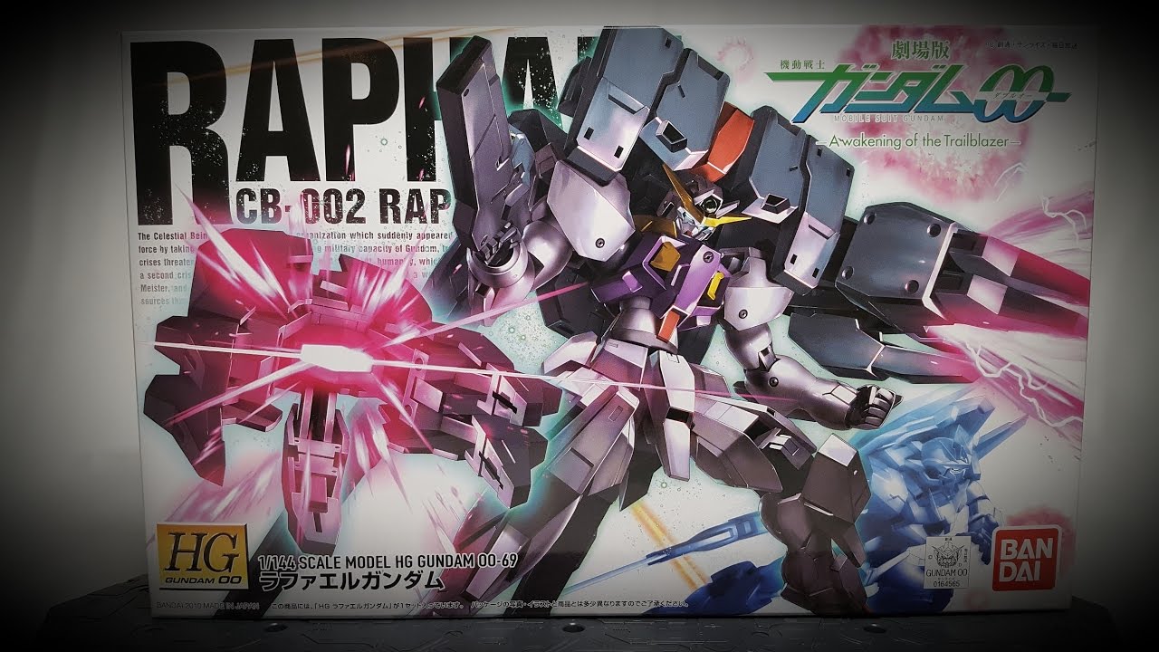 DOUBLE O-CTOBER SHOKY REVIEWS: HG00 Gundam Raphael