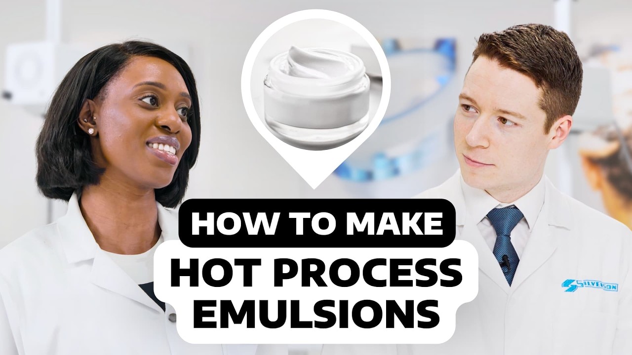 Hot Process Emulsion with @BSUK21 &ndash; Cosmetic Formulation Lab Equipment