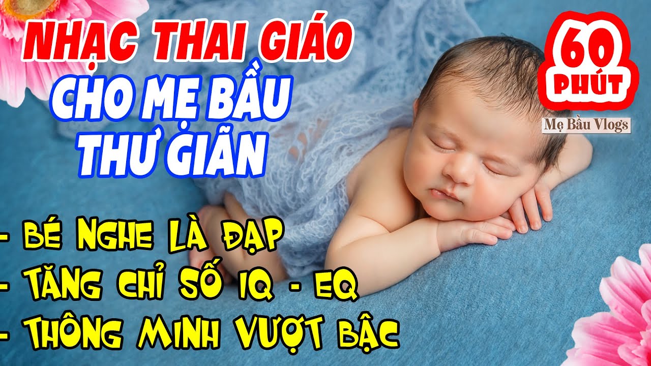 Nhạc Thai Giáo Cho Bà Bầu và Thai Nhi Từ 0-9 Tháng - Nhạc Thư Giãn Cho Bà Bầu Ngủ Ngon Bé Thông Minh