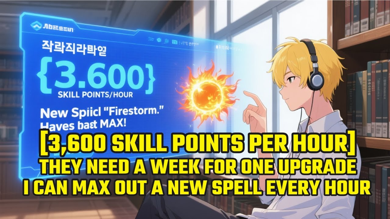 [3,600 SKILL POINTS PER HOUR]:They Need a Week For ONE Upgrade. I Can Max Out a New Spell EVERY HOUR