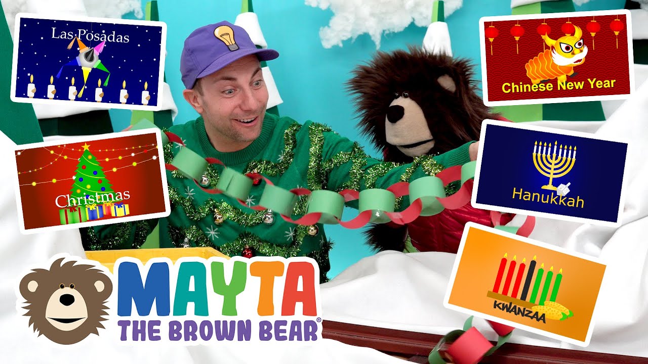 Winter Holidays Around the World | Christmas for Kids | Toddler Videos