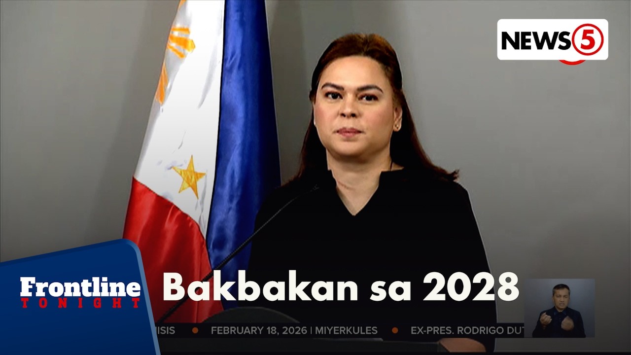 VP Sara, tatakbong Pangulo sa 2028 | Frontline Tonight
