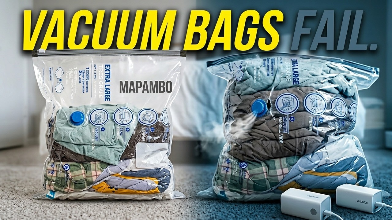 Vacuum Bags Experiment Goes Wrong, Here's Why