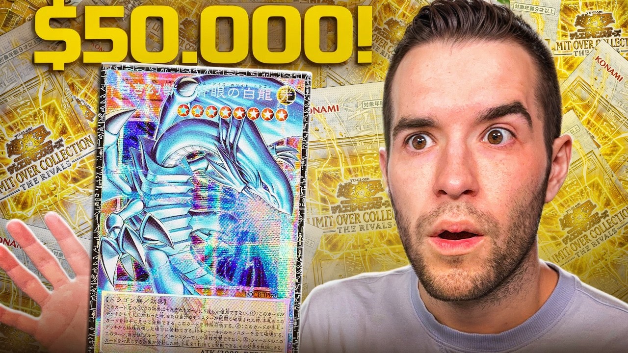 Moja ostatnia szansa na kartę Blue-Eyes z numeracją wartą 50 000 USD (Otwieranie Limit Over Colle...