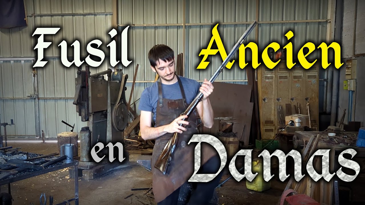 Anatomie d'un Fusil en Damas de 1822 ! Présentation Pratique et Métallurgique