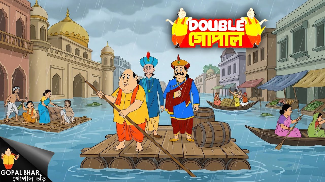 মহাবন্যার তাণ্ডব! গোপাল দাদাকে ছেড়ে যেতে হলো কৃষ্ণনগর | Gopal Bhar | গোপালভাঁড় | New Episode 2026