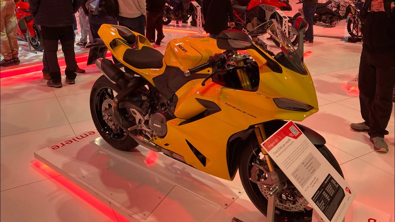 2026 Ducati V2 S in Yellow @ Motorcycle Live 2025