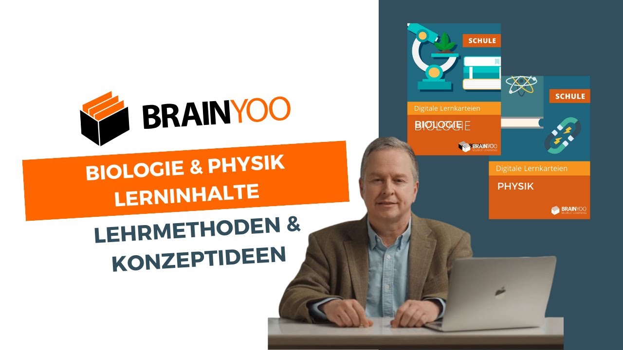 Die BRAINYOO Biologie & Physik Lerninhalte - Methoden und Ideen für den Einsatz in deinem Unterricht