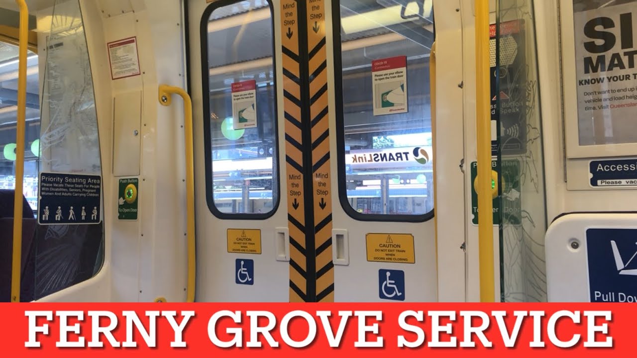 Queensland Rail: IMU 123 - Roma Street to Newmarket (Ferny Grove Service)