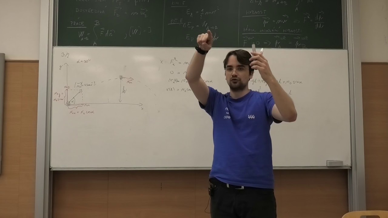 Kapitola 3: Dynamika hmotného bodu, Příklad: 3/8 - 3/10