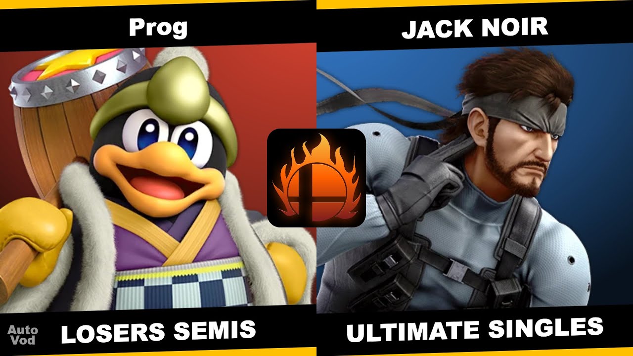 Prog (King Dedede, Incineroar) vs JACK NOIR (Snake) - Burning Stocks #5 | Dundee Popeyes Exists