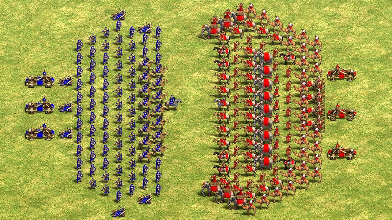 Roman Legion Vs Carthaginian Army - Return Of Rome - AoE 2 DE