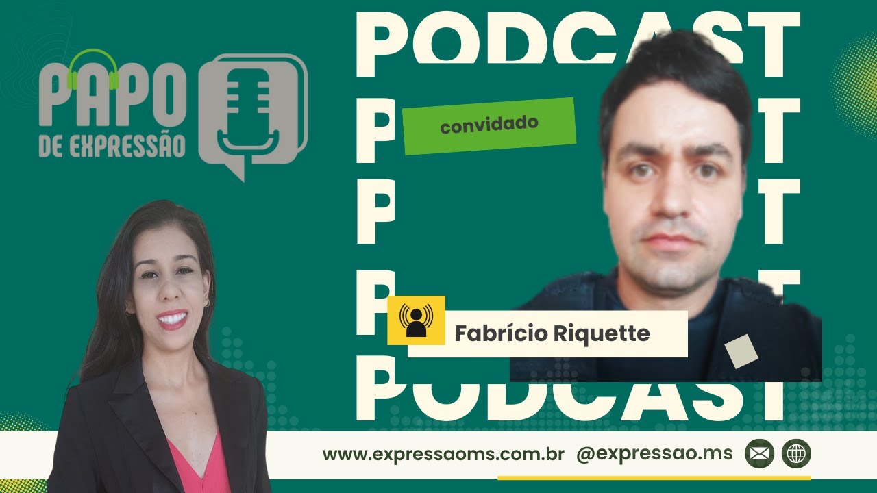🎙 Papo de Expressão — com Fabrício Riquette (PRF)