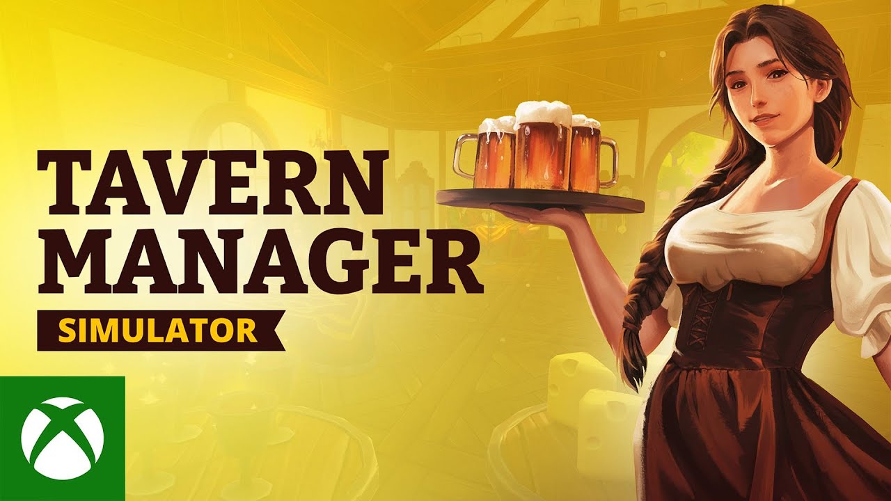 Tavern Manager Simulator gameplay on Xbox Series X.