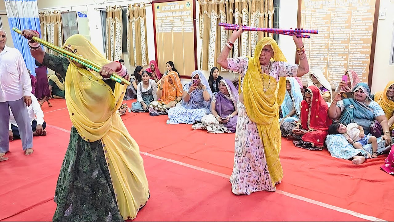 मारवाड़ी विवाह ढोल थाली डांडिया डांस  लेडीस #viralvideo #wedding #folkdance #share #liek #🙏🥰🥸#