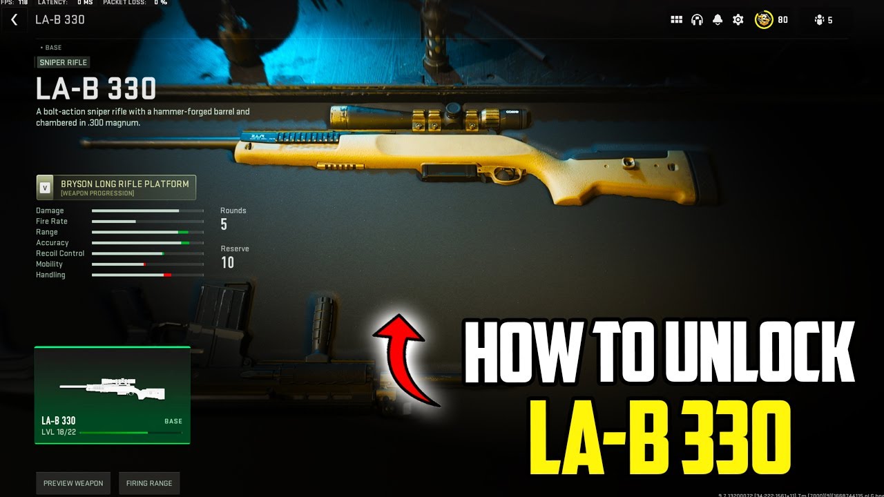 How to unlock LA-B 330 on MW2 and WARZONE (MW2 LA-B 330)