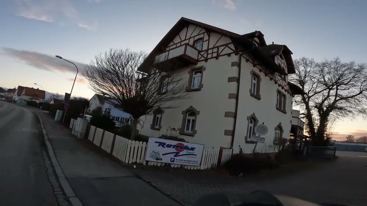 4K ,Germany, Weißenburg-ride 