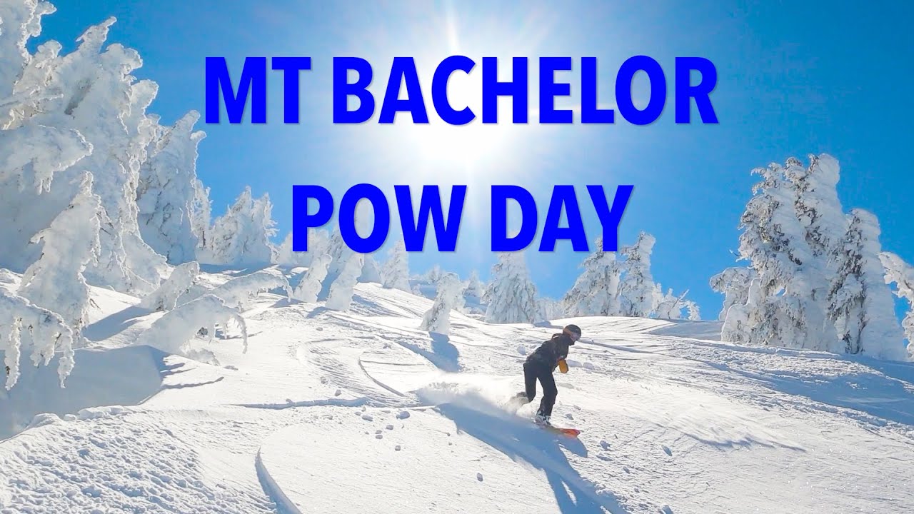 Mt Bachelor Powder Snowboarding (Part One)
