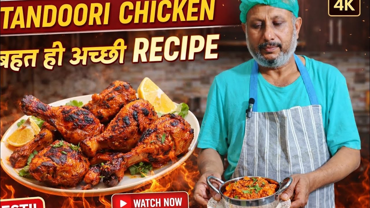 Tandoori chicken acchi recipe full chatpati@yaVellaChachu