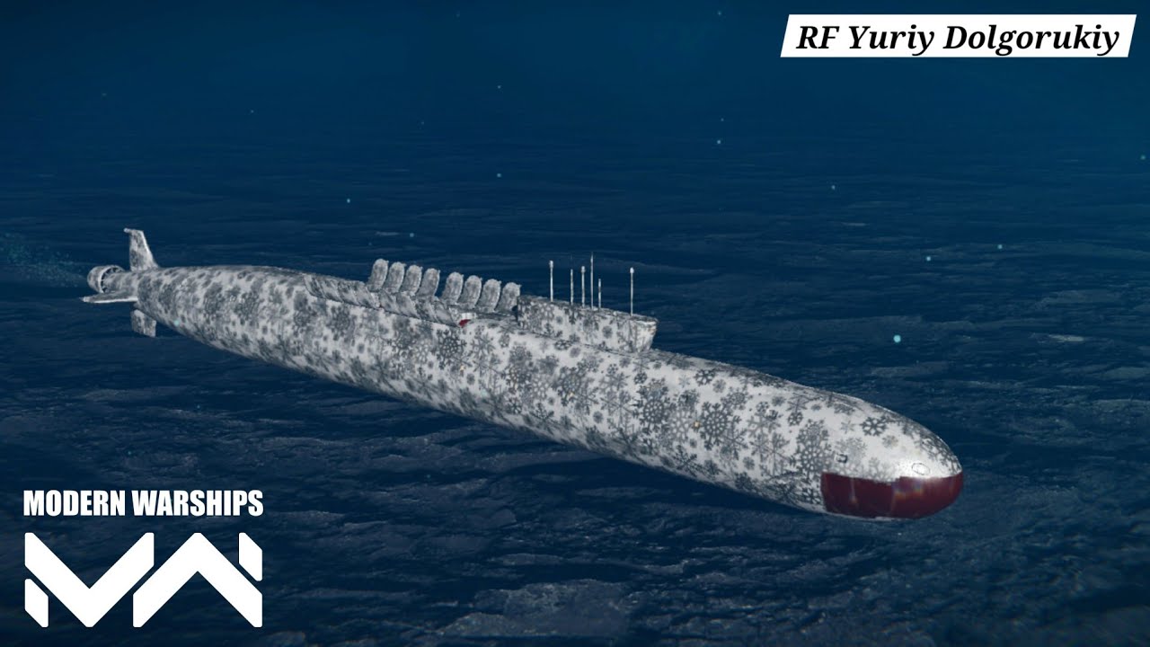 Modern Warships:Most Unused Submarine | RF Yuriy Dolgorukiy(K-535) with 3x Atmaca & YJ-18B Missiles
