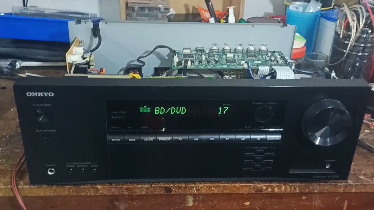 Onkyo HTR 398 Troubleshooting