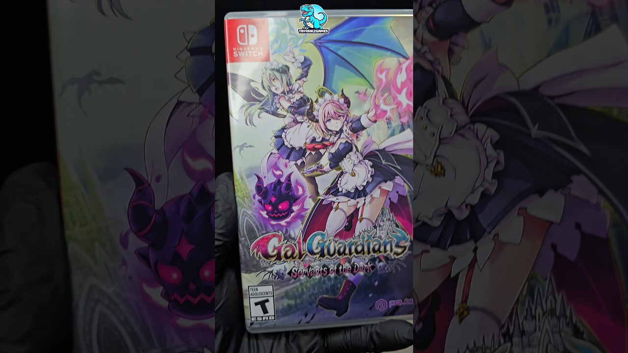 Unboxing GAL GUARDIANS SERVANTS OF THE DARK | SWITCH GAMES | @Tayranuzgames 