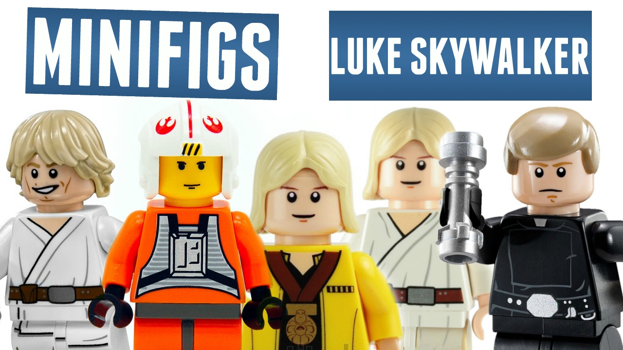 LEGO STAR WARS | TOUTES LES MINIFIGS LUKE SKYWALKER