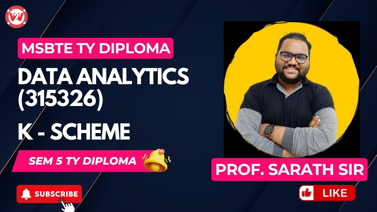 DATA ANALYTICS | Special Lecture | TY DIPLOMA | K - Scheme 💻🚀
