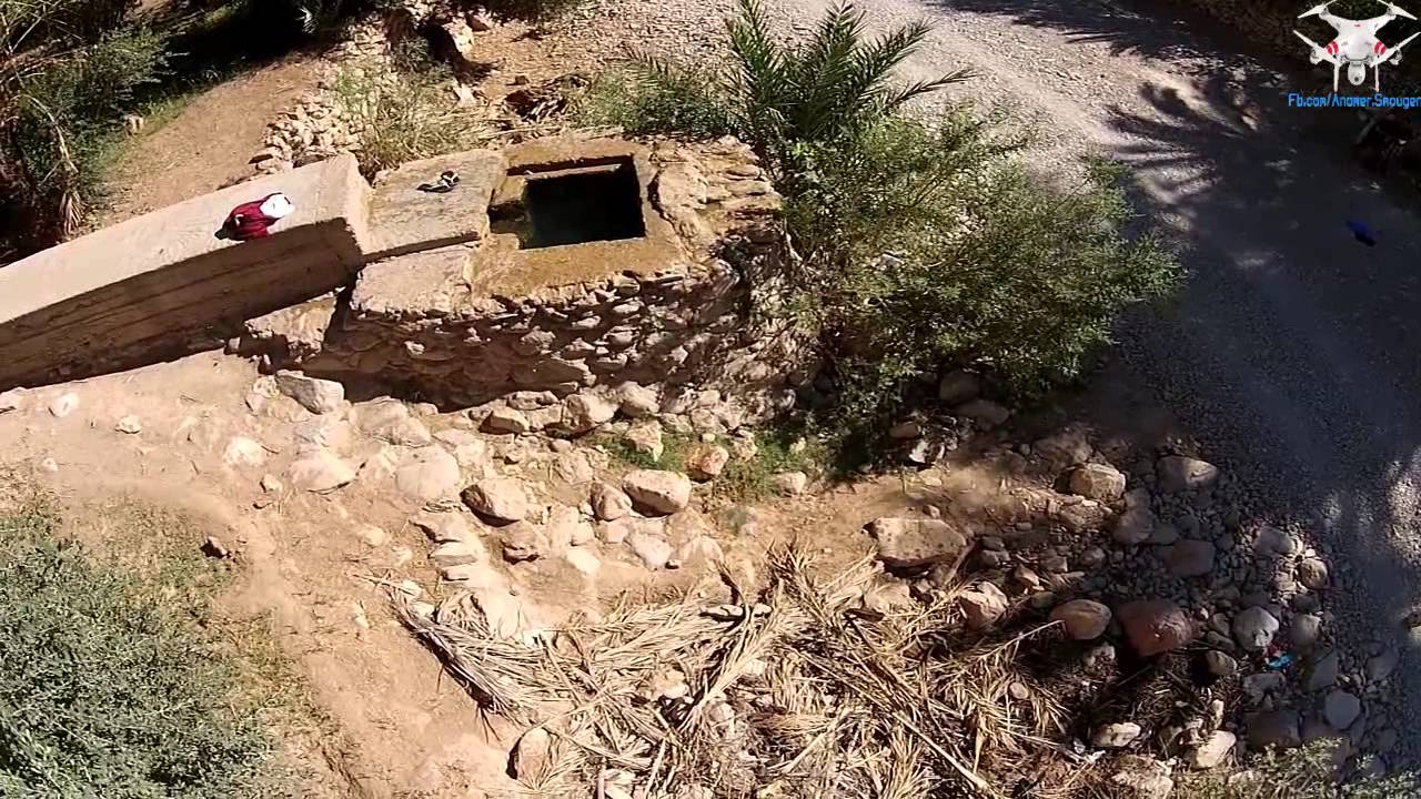 Most Beautiful Oasis  (Smougen) Morocco - drone video - جمال واحة انامر سموكن