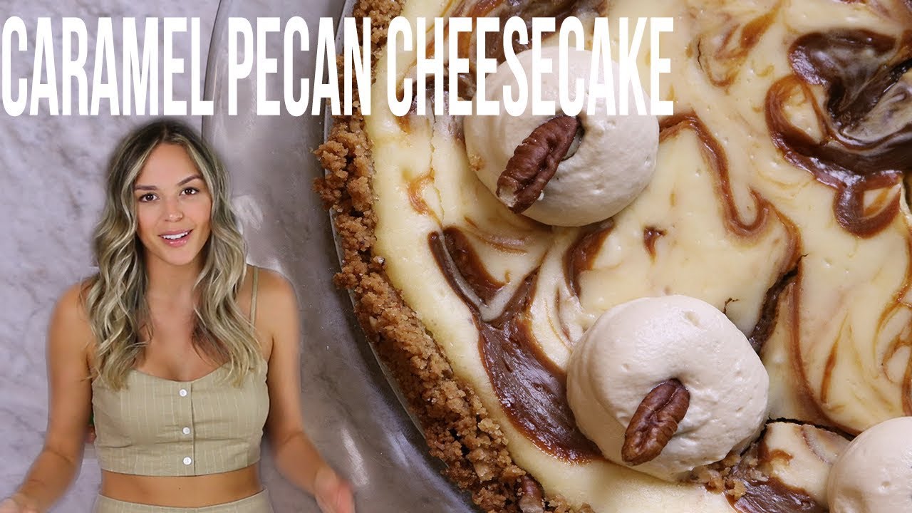 Caramel Pecan Cheesecake| Fall Dessert| Cayla Jordan TV