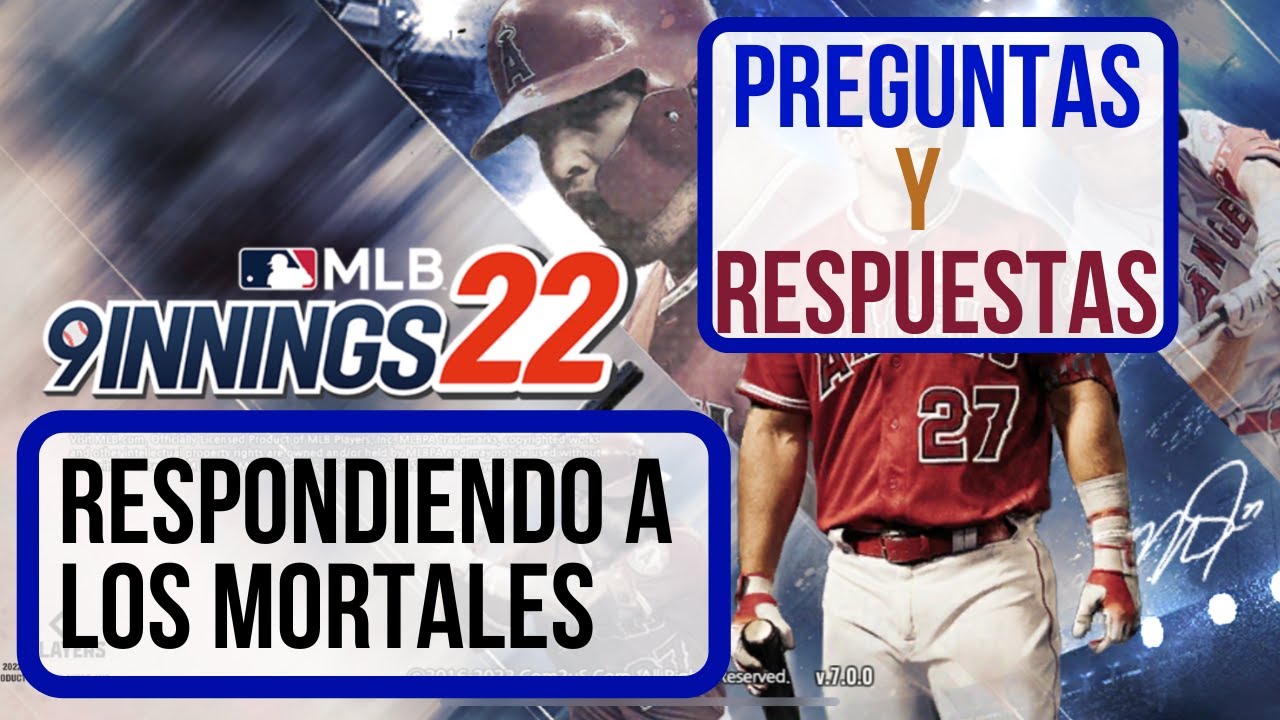 MLB 9 INNINGS - Preguntas y Respuestas - MY FA L. VOIT - Como usar las EXP y Mejoras