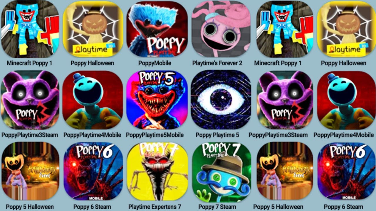 Poppy Playtime Minecraft Vs Roblox,Poppy Playtime Mobile Chapter 1, 2, 3, 4, 5, 6, 7, 8 | New Update