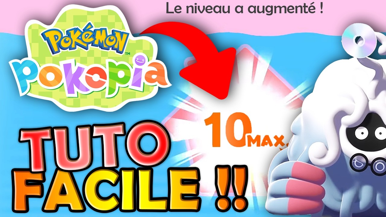 📘 MONTER TOUTES LES ZONES NIVEAU 10 FACILEMENT ! (Pokopia) + Confort Pokémon MAX 🔥🎮