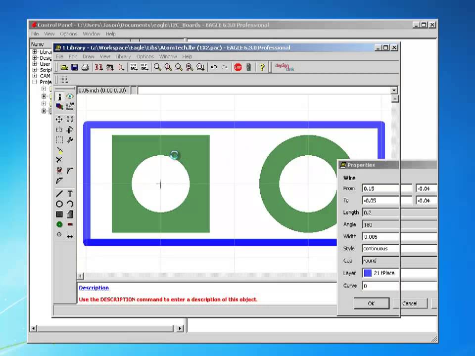 Eagle: Edit Pad on existing part