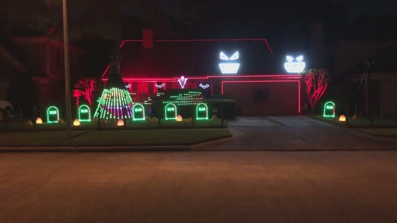 2025 Halloween Lightshow - Ghostbusters